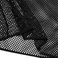 thumbnail image 5 of Dagegui Mens Fishnet T-Shirts Mesh Hollow Out Long Sleeve Tops Slim Fit Pullover Muscle Tee Stylish Party Club Shirts Black S, 5 of 8