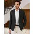 thumbnail image 5 of sogami Men's Casual Blazer One Button Business Suit Jacket For Men Regular Fit Sport Coats, 5 of 9