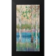thumbnail image 2 of Zheng, James 11x18 Black Modern Framed Museum Art Print Titled - Coastal Spring Birch, 2 of 5