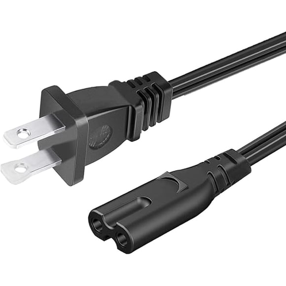 LujingZ UL Listed 8.2ft 2 Prong Power Cord for HP Officejet 250 100 200 All-in-One Mobile Printer AC Power Cord Cable Replacement