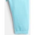 thumbnail image 3 of Wonder Nation Baby and Toddler Girls' Fleece Jogger Pants, Sizes 6M-5T, 3 of 3