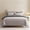 Color 2, variant on Pre-Owned ZNGPNG Soft 100% Brushed Cotton Solid Plain Reversible Duvet Cover with 2 Pillowcases - Twin Double Queen King Size - 3 Piece Bedding Set