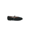 thumbnail image 2 of No Boundaries Women's Faux Shearling Mary Jane Flats, 2 of 5