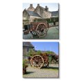 thumbnail image 1 of Cuadros Decorativos Carretas Set 2 piezas Joss Design 40 x 40, 1 of 2