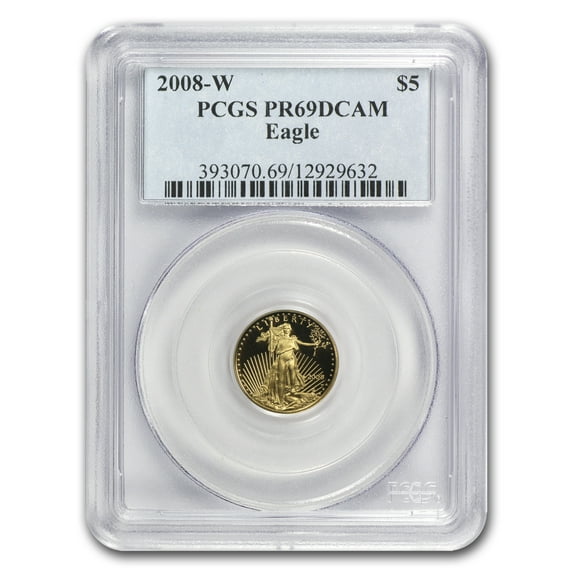 2008-W 1/10 oz Proof American Gold Eagle PR-69 DCAM PCGS
