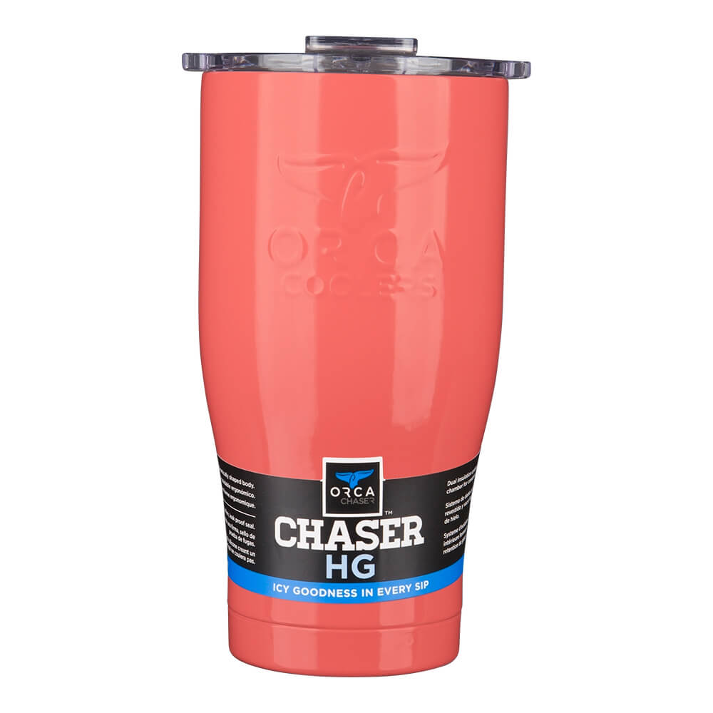 ORCA Coolers ORCA27CRLCLR 27 oz. Coral High Gloss Team Chaser