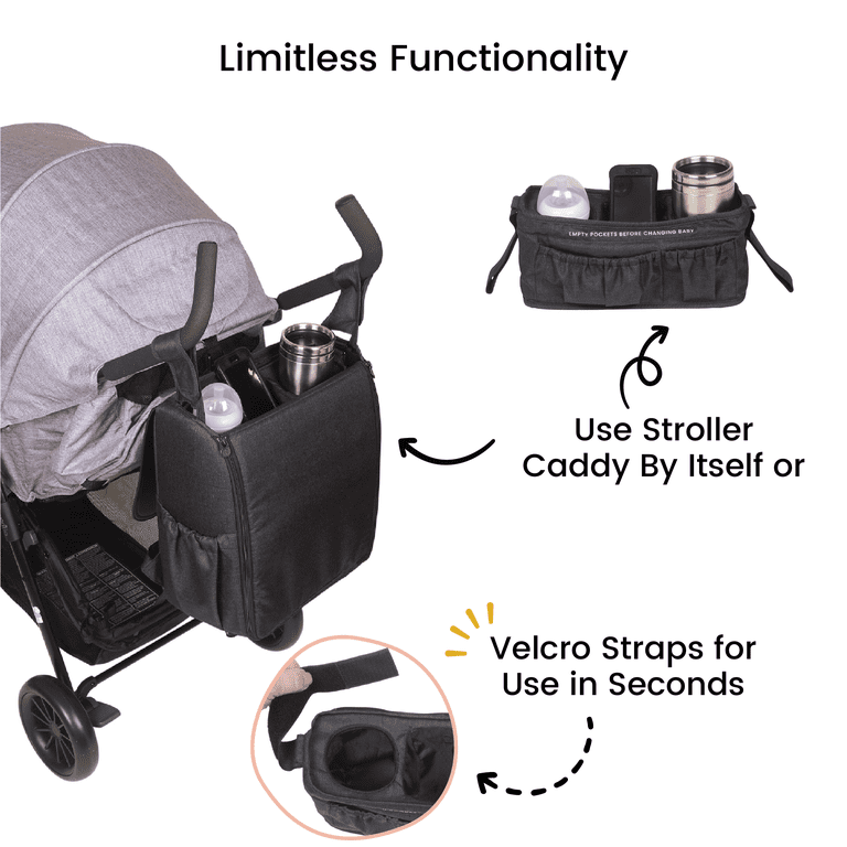 LulyBoo Changing Station Included Backpack Diaper Bag, Black  display picture 1