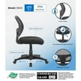 thumbnail image 3 of Boss Office Products Commercial Grade Mesh Task Chair, Black, 3 of 6