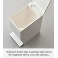 thumbnail image 5 of Yamazaki Home  Step Trash Can, ABS Plastic White, 5 of 7