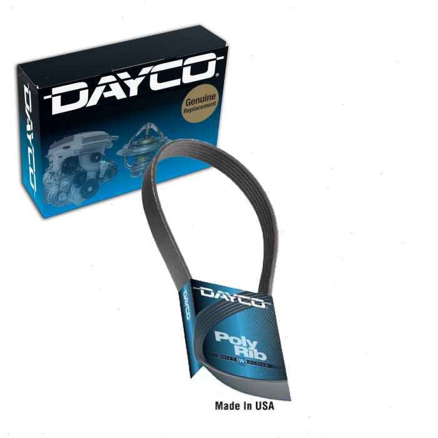 Dayco Poly Rib Belt Sepentine Belt Drive Belt Fits select: 2012 