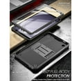 thumbnail image 2 of Poetic Revolution Case for Samsung Galaxy Tab A9 8.7 inch (2023), Built in-Screen Protector with Full-Body Kickstand Rugged Heavy Duty Case, Black, 2 of 5