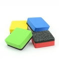 thumbnail image 3 of Miangastore 24PCS 5x5cm Small Square Magnetic Black Board Eraser for Home School and Office (Random Color), 3 of 8