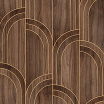 Sublime Modella Wood Walnut Wallpaper