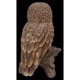 thumbnail image 4 of 12.25" Owl on Stump Outdoor Garden Statue, 4 of 6