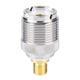 thumbnail image 4 of Conector Coaxial, 1PCS Adaptador De Conector De Antena Coaxial Adaptador Coaxial De Cable Coaxial Plano Con Impedancia De 50 Ohmios 1000 Veces Esperanza De Vida Para GP328, 4 of 7