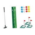 thumbnail image 3 of Juego de golf para niños con pelotas de golf interactivas entrenador de putter de golf portátil de golf para deportes regalos para niñas para niñas Estilo A, 3 of 8