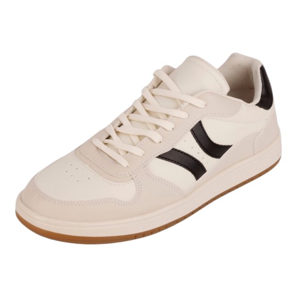 Tenis con cordones Exterior Piel vegana Color Beige Para Hombre De RBCOLLECTION