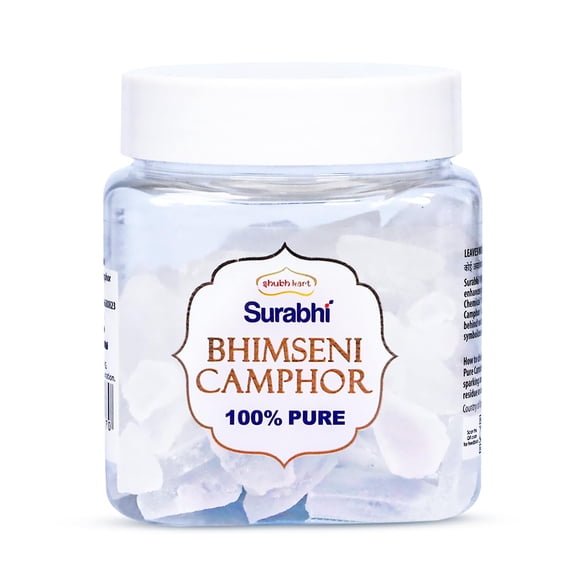Alcanfor Shubhkart Bhimseni 100% puro, 500 g