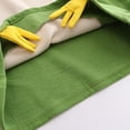 thumbnail image 2 of Casual Loose Color Block Long Sleeve Cute Cartoon Chick Hooded Sweatshirt (Green M ), 2 of 7