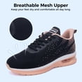 thumbnail image 4 of BEOAPT Women Running Shoes and Breathable Air Sneakers Tennis Walking Shoes Lightweight Casual Sneakers for Gym Travel Work Size 9, 4 of 10
