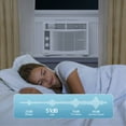 thumbnail image 3 of 5000 BTU Window Air Conditioner Easy Cool: Cools Up to 150 sq ft, 2 Fan Speeds, 4-Way Air Direction, 3 of 8