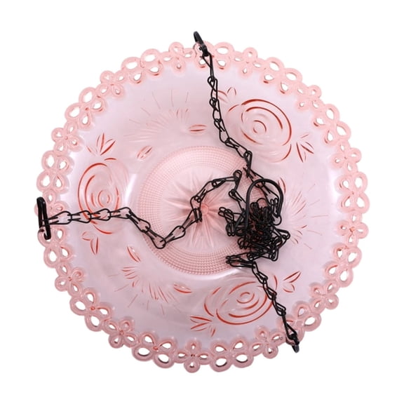 Solar Water FountainforBird Bath, 12 In, Pink Ceramic, Bird Bath Fountain, Solar Outdoor Decor, Bird Decor, Water Fountain Pump Outdoor, Outdoor Garden Decor, Outdoor Patio