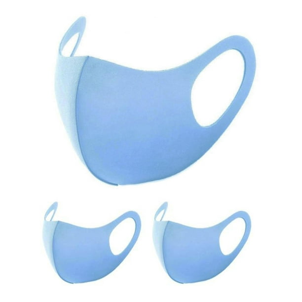 Simplicity 3 PCS Unisex Outdoor Breathable Face Mask Washable