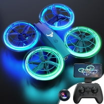 ZFYXGS RC Drone For Kids Adults With HD FPV Camera Cool Toys Gifts For Boys Girls Hobby RC Quadcopter With Cool LED Light Full Guards For Beginners
