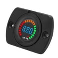 thumbnail image 2 of Voltímetro de coche, pantalla Digital LED, medidor de voltaje, impermeable, Universal, para camiones, autobuses, barcos, yates, CC de 12V, 2 of 8