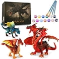 thumbnail image 2 of Juguetes de pintura Artlymers para niños dragón 3D bricolaje 13 colores educativo, 2 of 2