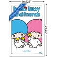 thumbnail image 3 of Hello Kitty and Friends: Hello - Little Twin Stars Feature Series Wall Poster, 14.725" x 22.375" Framed, 3 of 5