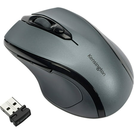 Pro Fit Mid-Size Wireless Mouse  2.4 Ghz Frequency/30 Ft Wireless Range  Right Hand Use  Gray | Bundle of 5 Each price history on PriceWatchPro