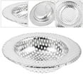 thumbnail image 1 of unbranded 2Ud Colador Para Lavabo De Inoxidable Con De Orificios Para Cocina Y, 1 of 6