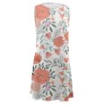 thumbnail image 4 of Vestido suelto con estampado de cuello redondo sin mangas informal de verano con estilo para mujer OAVQHLG3B Store lin121212, 4 of 5