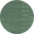 thumbnail image 1 of Ahgly Company Machine Washable Indoor Round Transitional Medium Forest Green Area Rugs, 3' Round, 1 of 7