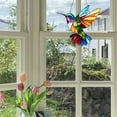thumbnail image 4 of Hummingbird Stained Glass, Christmas on Sale! Lssam Spirit Birds Hummingbird for Hanging Bird Sun Catchers Indoor Decor Acrylic Birds Christmas Decoration Gifts for Bird Lovers Women, 4 of 9