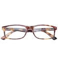 thumbnail image 1 of Gafas de lectura con bloqueo de luz azul, gafas de lectura retro con bloqueo de luz azul, gafas para presbicia para personas mayores, funcionamiento suave, 1 of 12