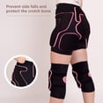 thumbnail image 3 of CNKOO Skating Protective Gear 1 Pc/Pair Impact Resistant Shock Absorption Soft Side Widening Hip Protector, 3 of 5