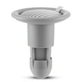 thumbnail image 2 of Cuarto de baño Drenaje Drenaje Drenaje Inserte Filtro Strainer Retroceso Prevención Peluquero Catcher Abrigo Insecto Inicio Suministros Gris kenally HA009691-03B, 2 of 6