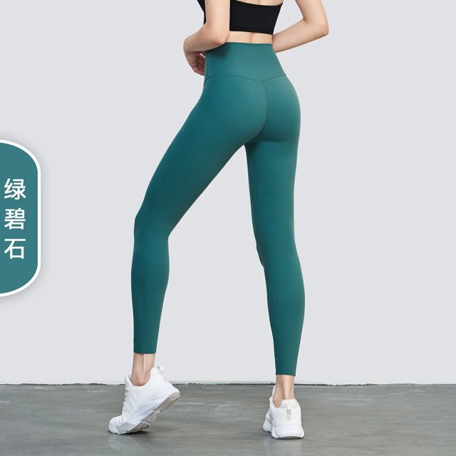 Mallas deportivas para mujer, ropa deportiva sin costuras para gimnasio, correr, Yoga, pantalones de realce de cintura alta, para correr