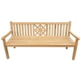 thumbnail image 2 of Teak Wood Arizona Outdoor Patio Bench, 6 Foot, 2 of 4