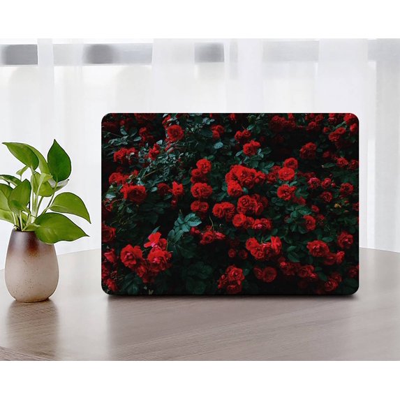 KSK KAISHEK Compatible MacBook Pro 13 inchs Case Early 2015/2014/2013/Late 2012 Rel. Model A1425 & A1502, Plastic Protective Case Hard Cover, Flower 1790