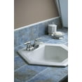thumbnail image 3 of Moen 4925BC Chateau Two-Handle Low Arc Bathroom Faucet, Brushed Chrome, 3 of 5