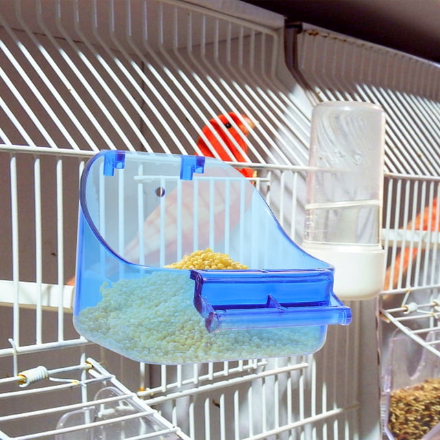 SOPOTUTU Bañera Para Periquitos Y Loros Material Ps Duradero Con Borde Suave Antiarañazos