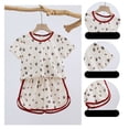 thumbnail image 5 of YunPes Toddler Boys 2 Piece Outfits Summer Lightweight Comfy Short Sleeve T Shirts and Shorts Kids Baby Clothes, 5 of 9