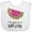 AA-White, variant on Inktastic I'm One in a Melon Cute Smiling Watermelon Boys or Girls Baby Bib