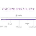 thumbnail image 4 of Collar calmante ajustable Sincero para gatos 3 piezas 15 pulgadas, 4 of 7