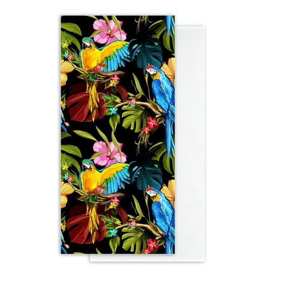 Summer Anckoeil Beach Towel Oversized Super Absorbent Sand Thick Microfiber Beach Towel Cute Tropical Palm Leaf Beach Towels 27x55in for Kids Men Women Girls Boys