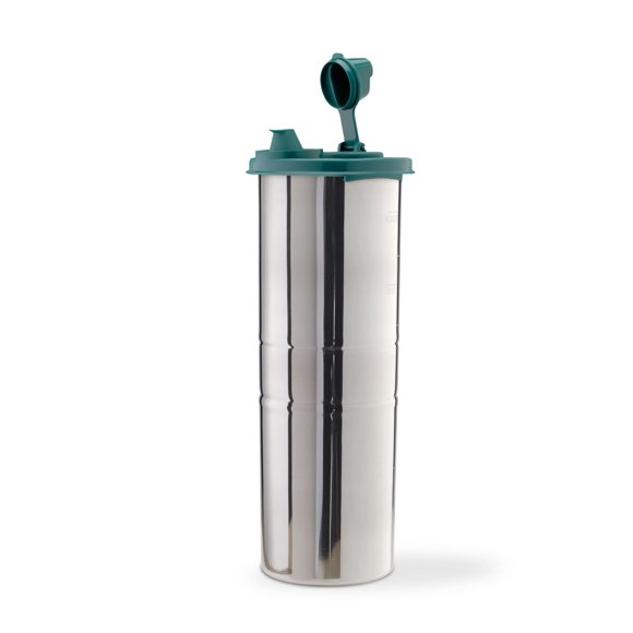 Botella dispensadora de aceite SignorAware Easy Flow de acero inoxidable de 1,1 L