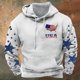 thumbnail image 1 of Sudadera con capucha para hombre, estilo casual, con estampado de la antigua Grecia, para deportes, blusa de poliéster., 1 of 3